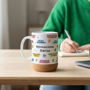 Taza Trömso con base de corcho